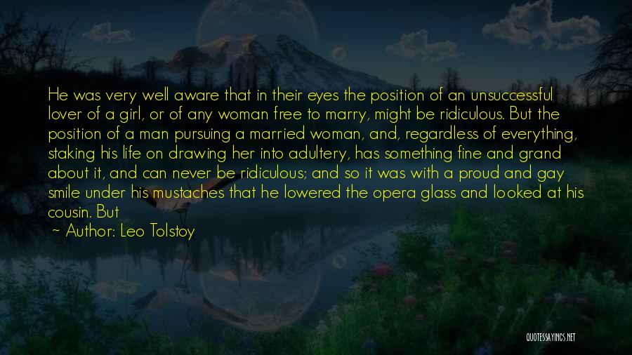 Lover Smile Quotes By Leo Tolstoy