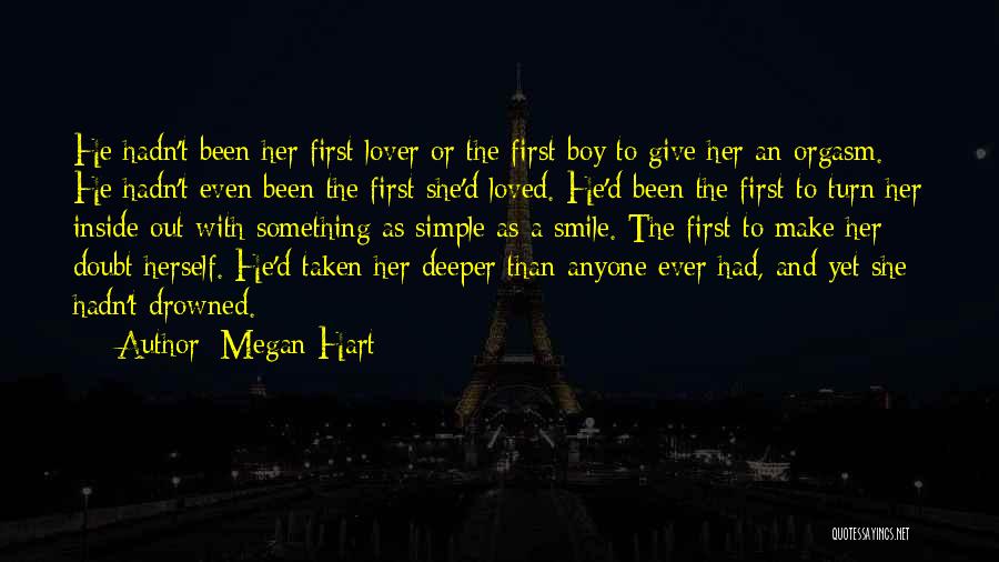 Lover Smile Quotes By Megan Hart