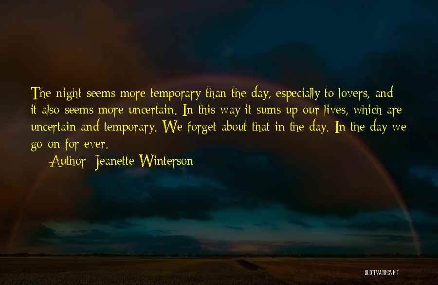 Lovers Day Quotes By Jeanette Winterson