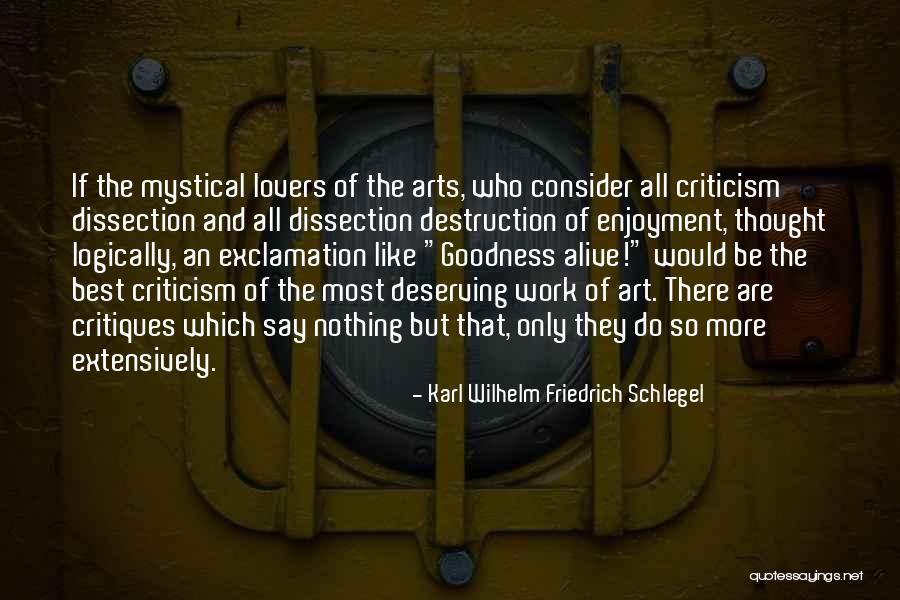 Lovers Of Art Quotes By Karl Wilhelm Friedrich Schlegel Lovers Of Art Quotes By Karl Wilhelm Friedrich Schlegel