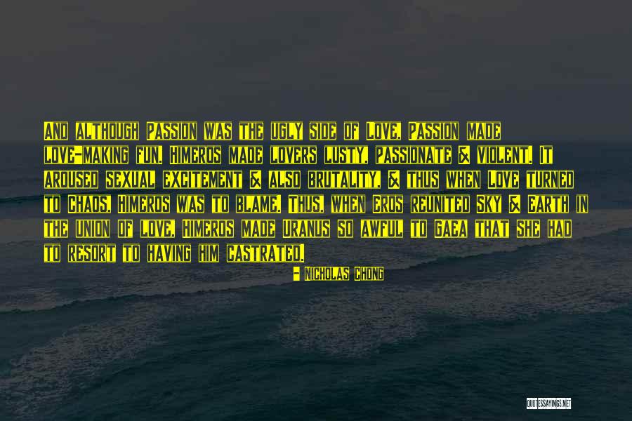 Lovers Reunited Quotes By Nicholas Chong