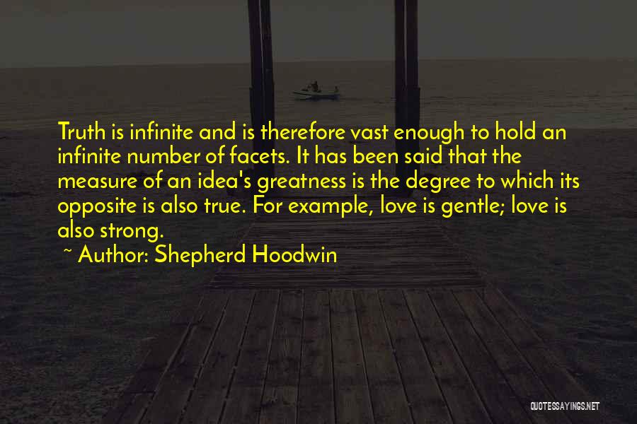 Love's Journey Quotes By Shepherd Hoodwin
