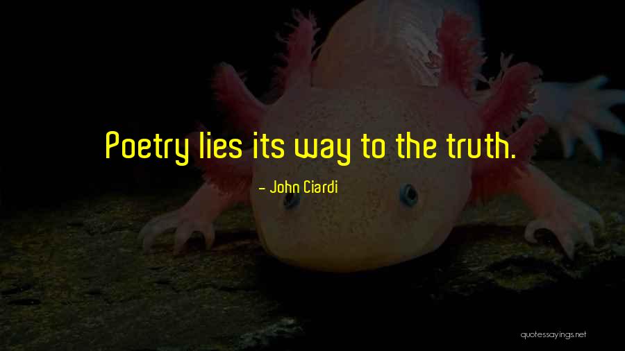 Lovice Schmitz Quotes By John Ciardi