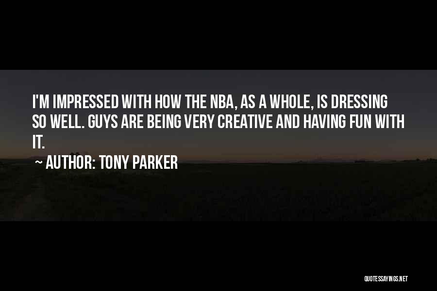 Loving A Depressed Person Quotes By Tony Parker