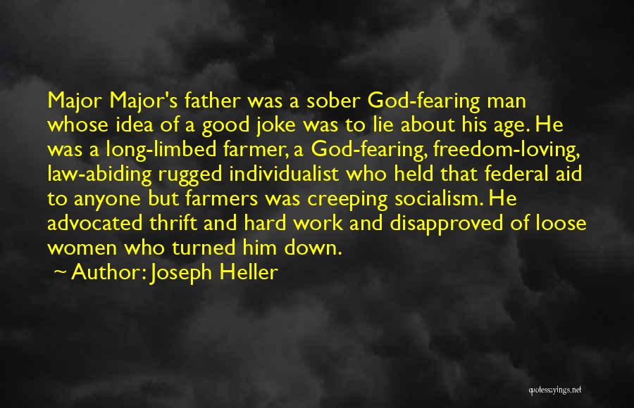 Loving A Man Of God Quotes By Joseph Heller