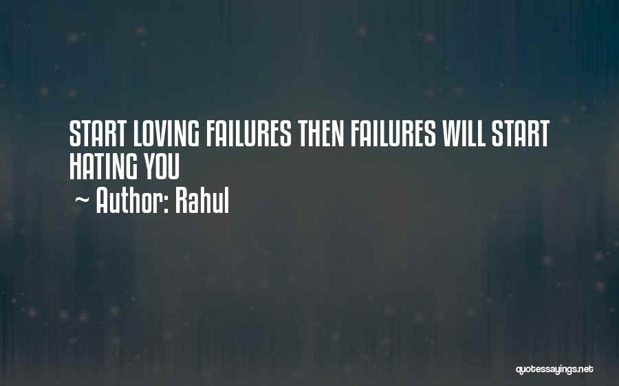 Loving And Hating Someone Quotes By Rahul