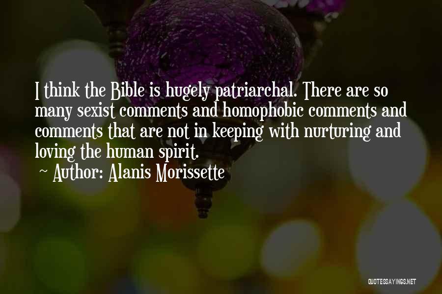 Loving Bible Quotes By Alanis Morissette