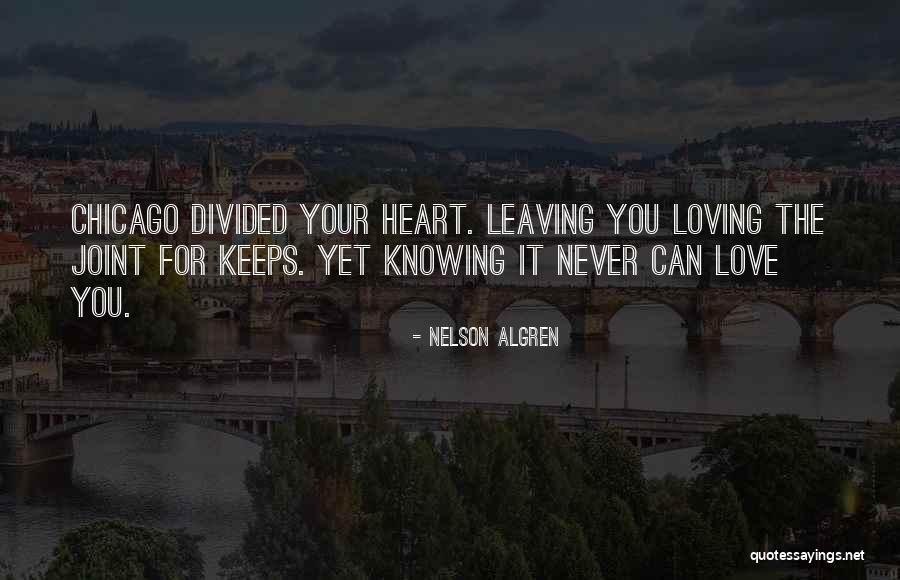 Loving But Leaving Quotes By Nelson Algren Loving But Leaving Quotes By Nelson Algren
