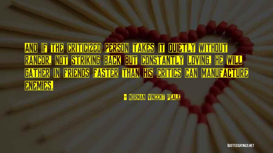 Loving Enemies Quotes By Norman Vincent Peale Loving Enemies Quotes By Norman Vincent Peale