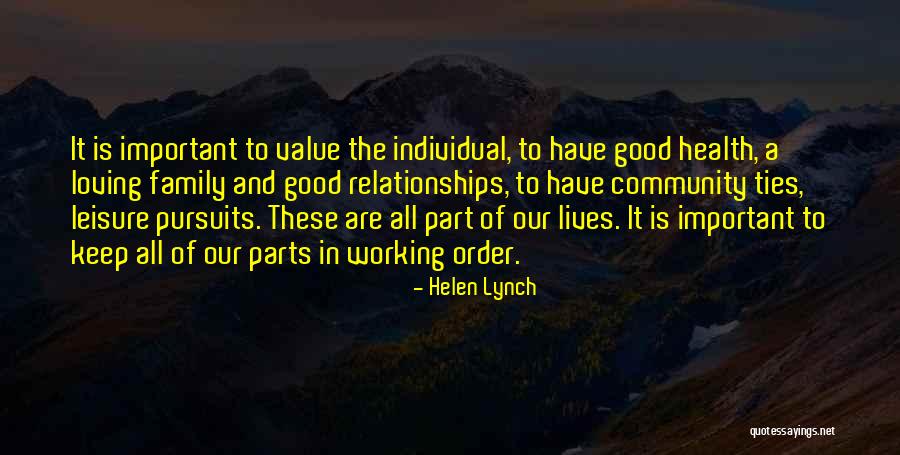 Loving Family Quotes By Helen Lynch Loving Family Quotes By Helen Lynch
