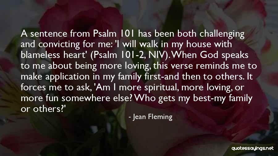 Loving God And Family Quotes By Jean Fleming Loving God And Family Quotes By Jean Fleming
