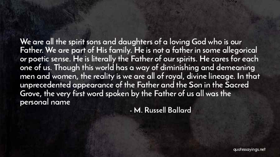 Loving God And Family Quotes By M. Russell Ballard Loving God And Family Quotes By M. Russell Ballard