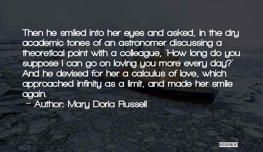 Loving Her Smile Quotes By Mary Doria Russell