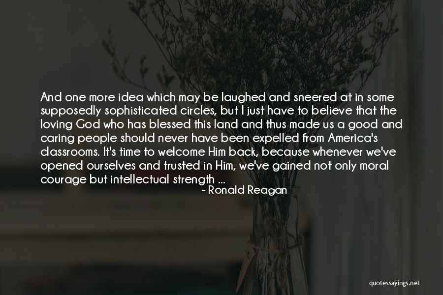 Loving Him More Quotes By Ronald Reagan