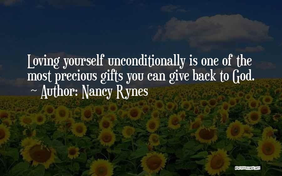 Loving Him Unconditionally Quotes By Nancy Rynes