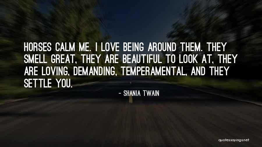 Loving Horses Quotes By Shania Twain Loving Horses Quotes By Shania Twain