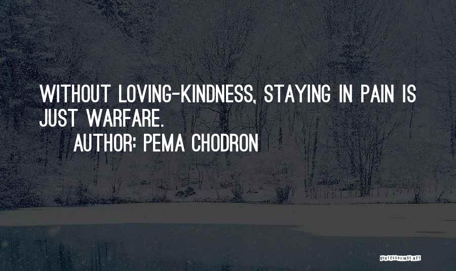 Loving Kindness Quotes By Pema Chodron