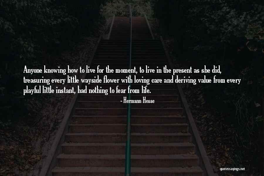 Loving Life At The Moment Quotes By Hermann Hesse