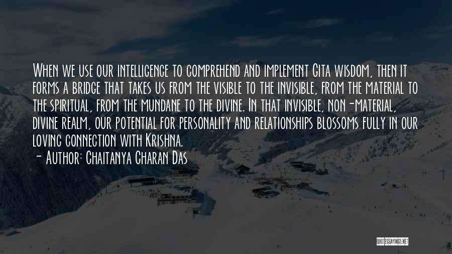 Loving Material Things Quotes By Chaitanya Charan Das