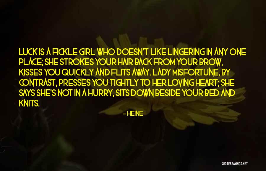 Loving My Bed Quotes By Heine