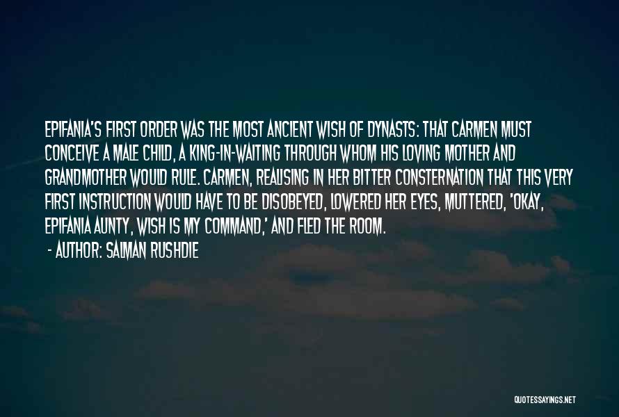 Loving My Child Quotes By Salman Rushdie
