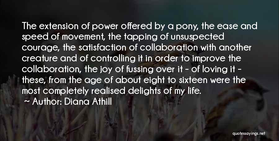 Loving My Horse Quotes By Diana Athill