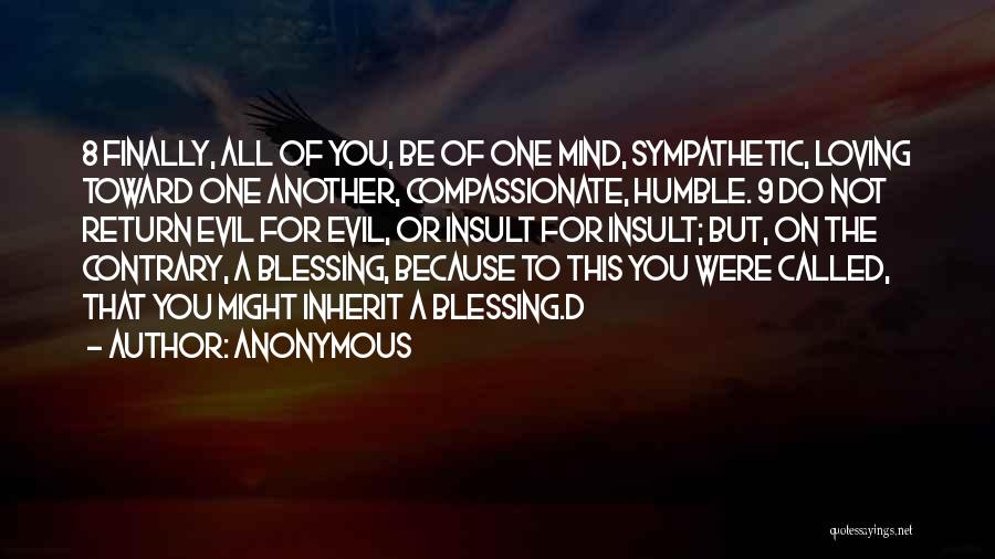 Loving One Another Quotes By Anonymous