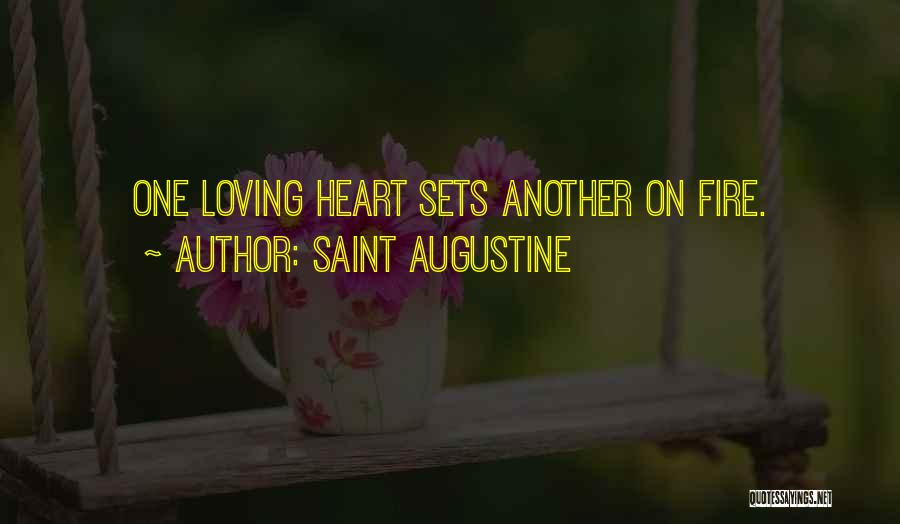 Loving One Another Quotes By Saint Augustine