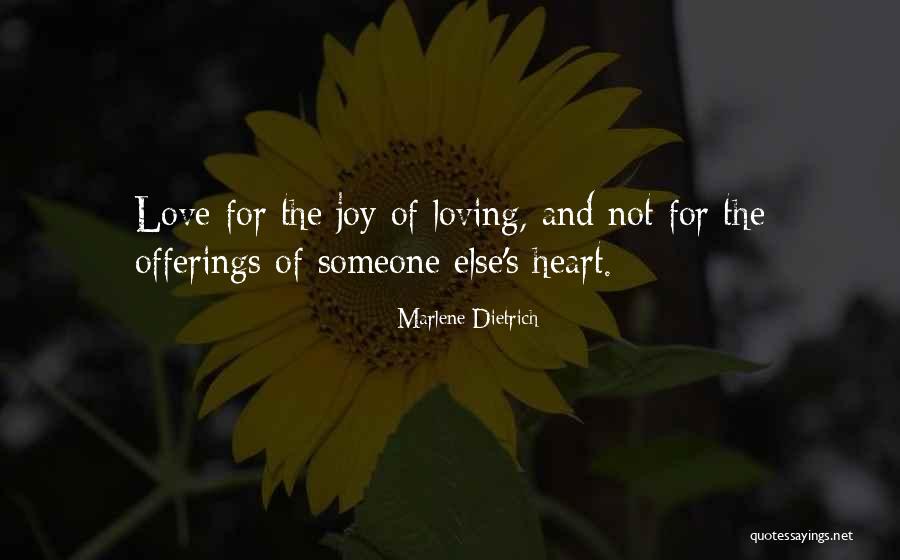 Loving Somebody Else Quotes By Marlene Dietrich Loving Somebody Else Quotes By Marlene Dietrich