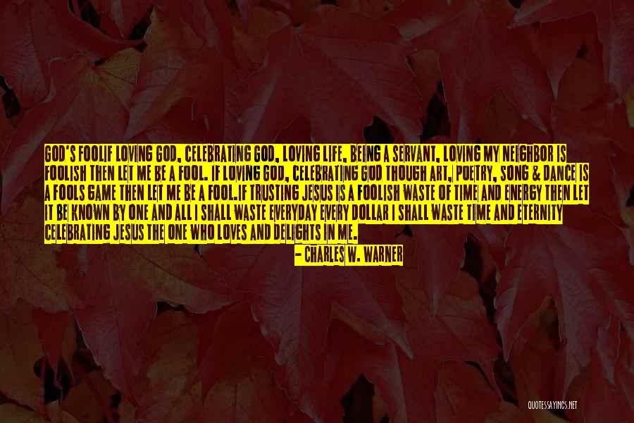 Loving Someone But Not Trusting Them Quotes By Charles W. Warner Loving Someone But Not Trusting Them Quotes By Charles W. Warner