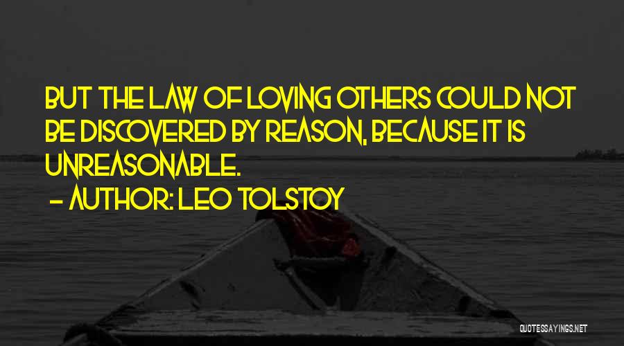 Loving Someone For No Reason Quotes By Leo Tolstoy