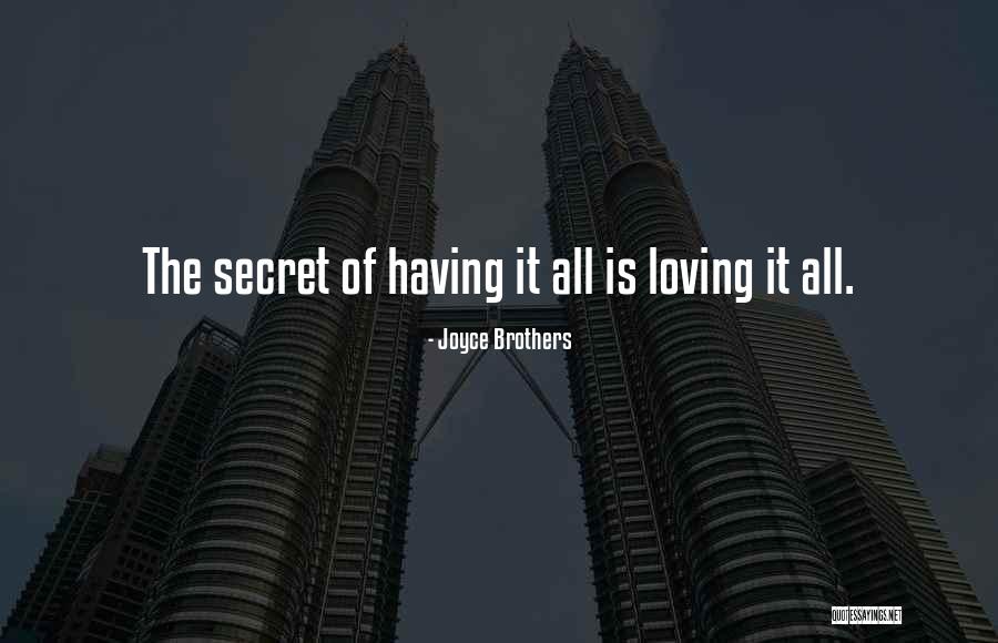 Loving Someone In Secret Quotes By Joyce Brothers Loving Someone In Secret Quotes By Joyce Brothers