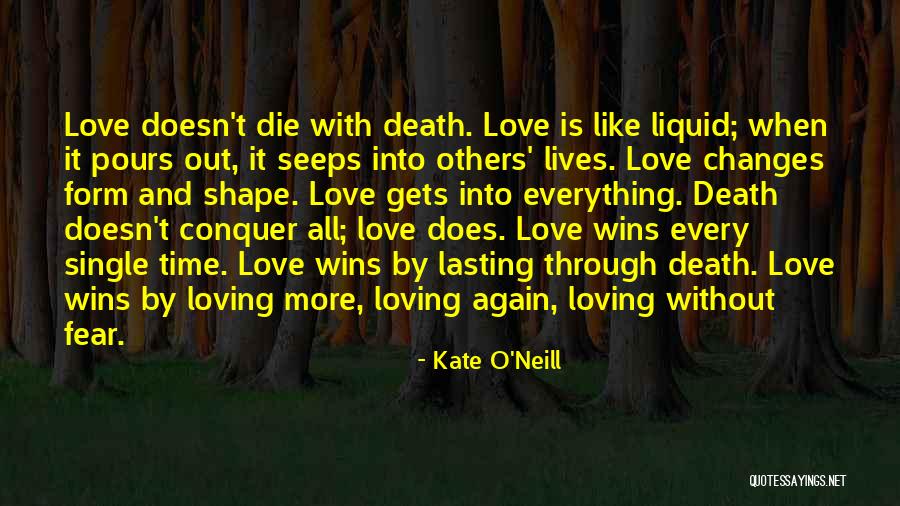 Loving Someone Through Everything Quotes By Kate O'Neill