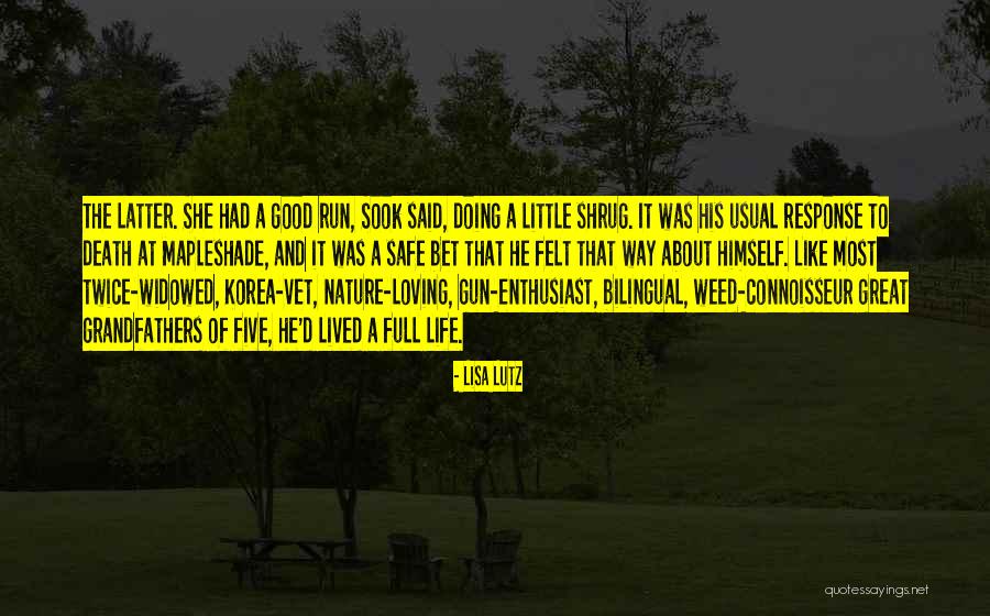 Loving Someone Till Death Quotes By Lisa Lutz Loving Someone Till Death Quotes By Lisa Lutz