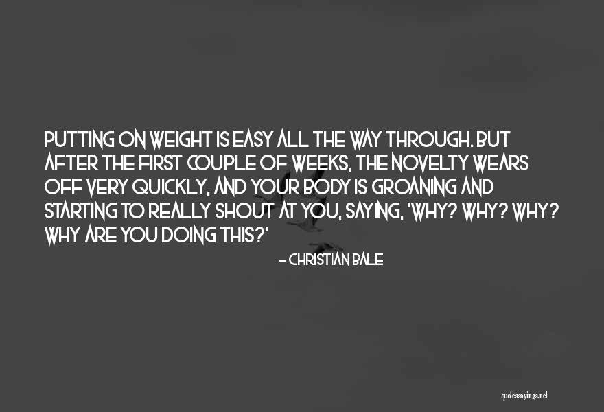 Loving Someone Unexpectedly Quotes By Christian Bale Loving Someone Unexpectedly Quotes By Christian Bale