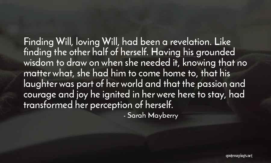 Loving Someone Without Knowing Them Quotes By Sarah Mayberry Loving Someone Without Knowing Them Quotes By Sarah Mayberry