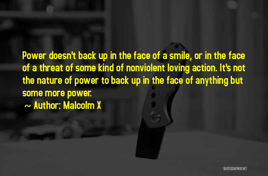 Loving Someone's Smile Quotes By Malcolm X