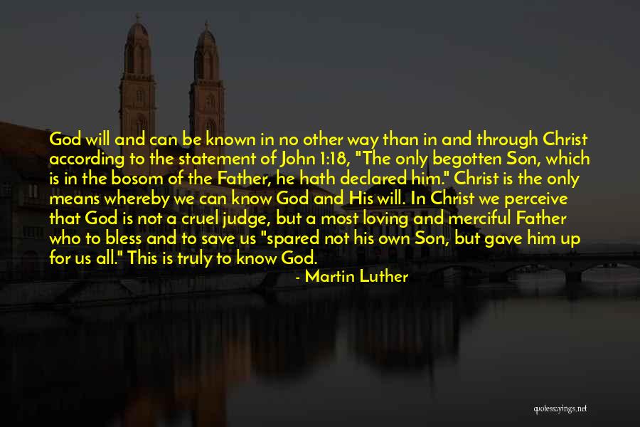 Loving Son Quotes By Martin Luther