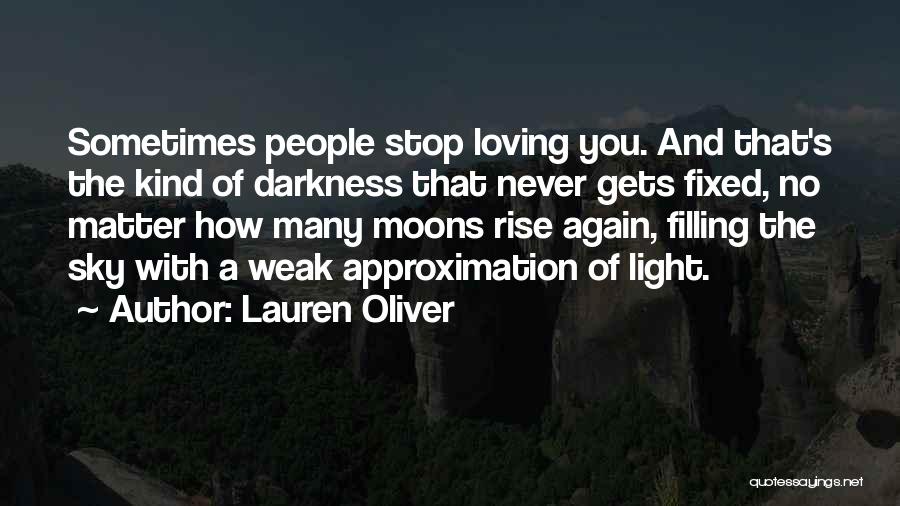 Loving You Again Quotes By Lauren Oliver