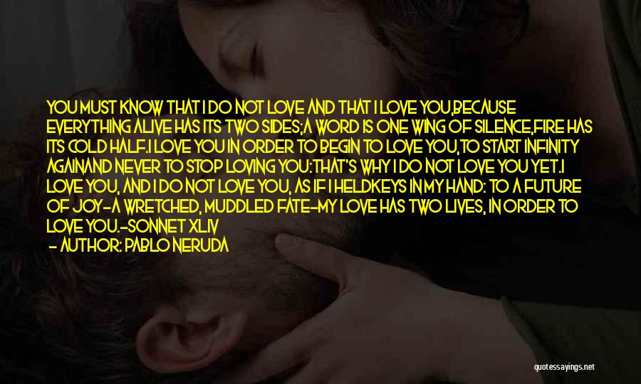 Loving You Again Quotes By Pablo Neruda