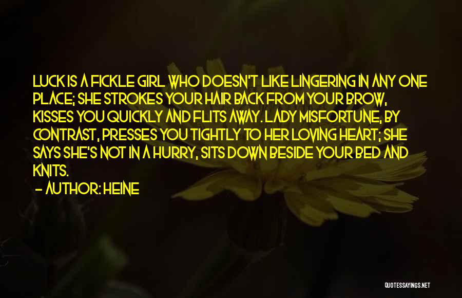 Loving You Girl Quotes By Heine