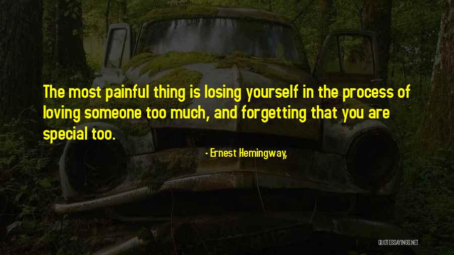 Loving You Is Painful Quotes By Ernest Hemingway,