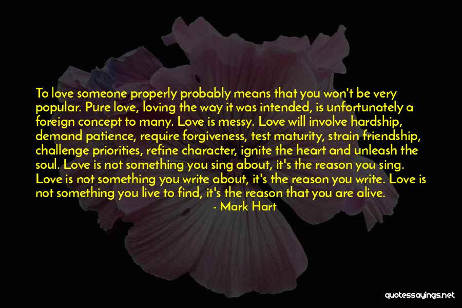 Loving You Means Quotes By Mark Hart Loving You Means Quotes By Mark Hart