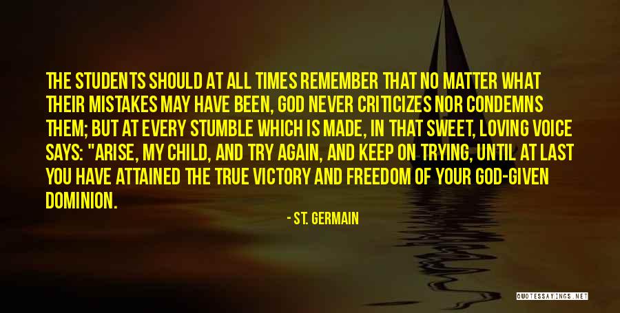 Loving Your Child Quotes By St. Germain