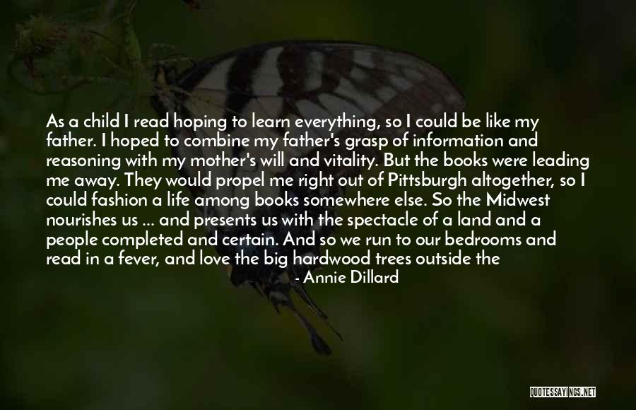 Loving Your Child's Mother Quotes By Annie Dillard