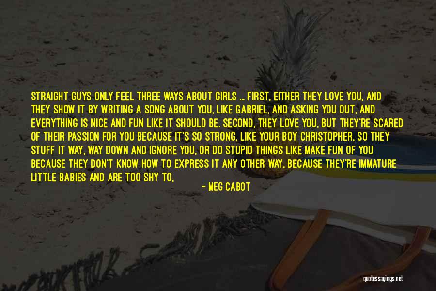 Loving Your First Love Quotes By Meg Cabot