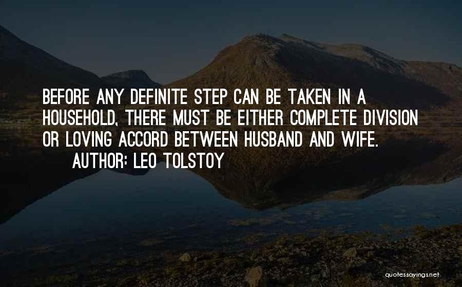 Loving Your Husband Quotes By Leo Tolstoy