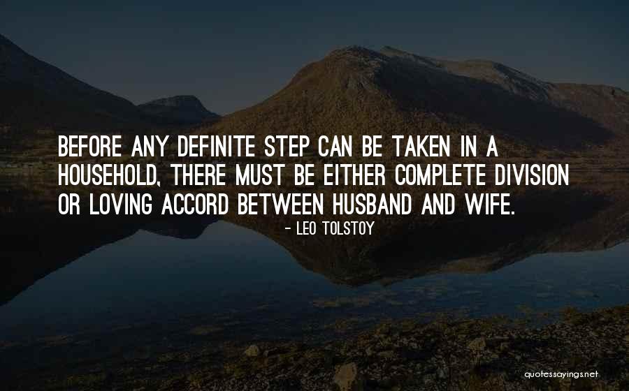 Loving Your Husband Quotes By Leo Tolstoy