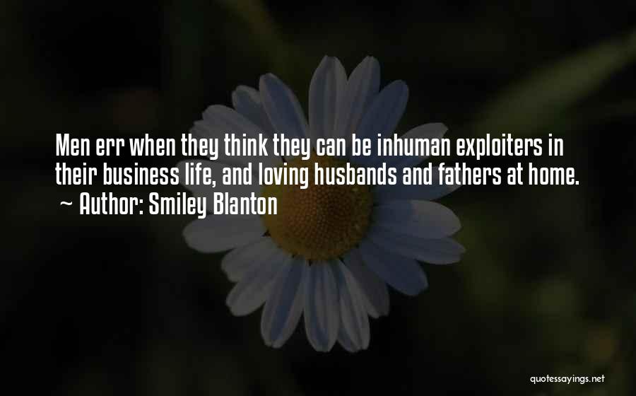 Loving Your Husband Quotes By Smiley Blanton