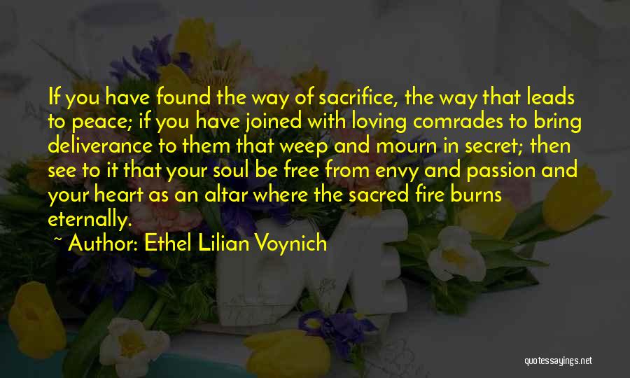 Loving Your Passion Quotes By Ethel Lilian Voynich